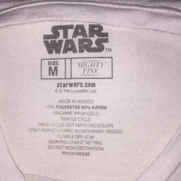 Star Wars white shirt - Picture 2 of 3